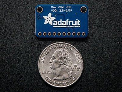 Adafruit Ads1015 12-Bit Adc - 4 Channel With Programmable Gain Amplifier [Ada1083]