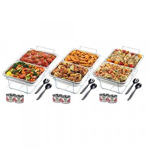 Sterno 70222 24-Piece Disposable Party Set, One Size, Silver