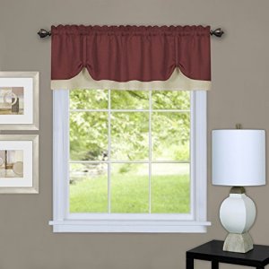 Achim Home Furnishings Drvl14Mt12 Darcy Window Curtain Valance, 58