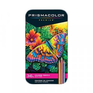 Prismacolor Premier Colored Pencils, Soft Core, 36 Piece