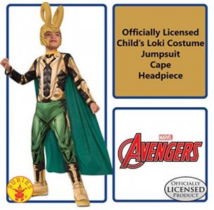 Rubies Avengers Assemble Loki Costume, Child'S Medium