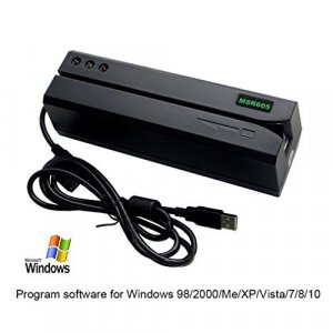 DEFTUN Computer Reader MSR Card 605 for Windows