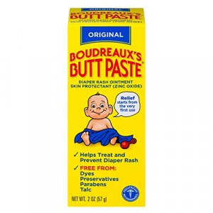 Original Boudreaux's Butt Paste Diaper Rash Ointment, 2 oz Tube