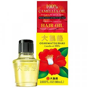 OSHIMATSUBAKI Japanese hair care oil, 100% Camellia Oil for Hair, Skin and Nails (2.03 FL. OZ /60mL) English Ver.