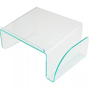 Lorell Phone Stand, Clear/Green