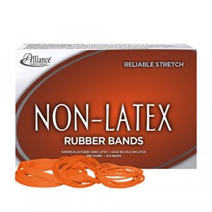 Alliance Rubber 37546#54 Assorted Non-Latex Rubber Bands, 1 lb Box Contains #19, 33, 64 (3 1/2