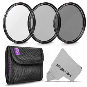 40.5MM Lens Filter Kit by Altura Photo, Includes 40.5MM ND Filter, 40.5MM CPL Filter, 40.5MM UV Filter, (UV, Polarizer Filter, Neutral Density ND4) f