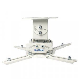 QualGear PRB-717-Wht Ceiling Mount Projector Accessory