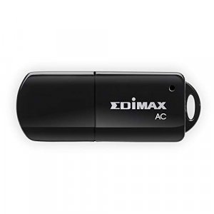 Edimax EW-7811UTC AC600 Dual-Band USB Adapter, Mini Size Easy to Carry, Supports Both 11AC ( 5GHz Band ) and 11n ( 2.4GHz Band ) Wi-Fi Connectivity,