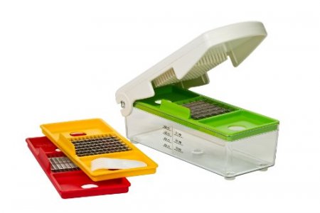 New Star Foodservice 42634 Heavy Duty Egg Slicer with 3 Slicing Styles