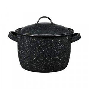 GreenPan Lima Hard Anodized Healthy Ceramic Nonstick 8QT Stock Pot with  Lid, PFAS-Free, Oven Safe, Gray