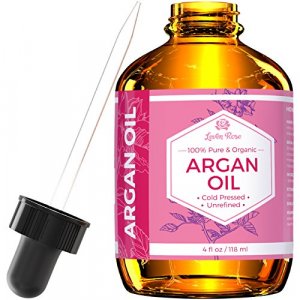 Argan Oil by Leven Rose, 100% Pure Virgin Cold Pressed Moroccan Anti Aging Acne Treatment Moisturizer for Hair Skin & Nails 4 oz