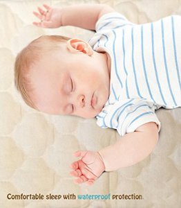 Snoozy Flannel Cotton Anti Allergy Waterproof Multi Use Pad, 18