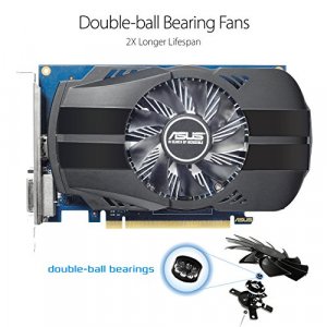 Asus PH-GT1030-O2G GeForce GT 1030 2GB Phoenix Fan OC Edition HDMI DVI Graphics Card