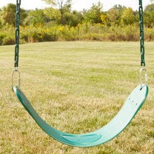 Swing-N-Slide Heavy Duty Green Swing Seat - 58