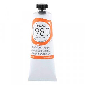 Gamblin 1980 Oil Cadmium Orange 37Ml