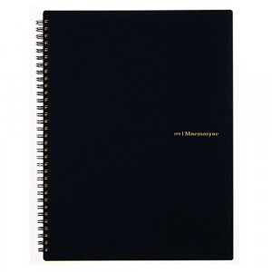Maruman MNEMOSYNE Notebook 11.69 x 8.66 Inches (A4), 7mm ruled 36-line, 70 Sheets (N199A), white