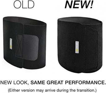 Bracoo Waist Trimmer Wrap, Sweat Sauna Slim Belly Belt for Men and Women - Abdominal Waist Trainer, weight less, Increased Core Stability, Metabolic