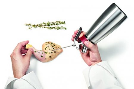 iSi Injector Tips for iSi Gourmet Whippers, Set of 4, Stainless Steel