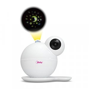 iBaby Smart WiFi Baby Monitor, 1080P Full HD Camera, Temperature and Humidity Sensors, Motion and Cry Alerts, Moonlight Projector, Remote Pan and Til