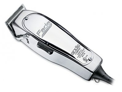 Andis 01690 Professional Fade Master Hair Clipper with Adjustable Fade Blade, Silver, Chrome