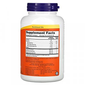Now Foods Super Omega 3-6-9 Soft-gels, 1200Mg, 180-Count