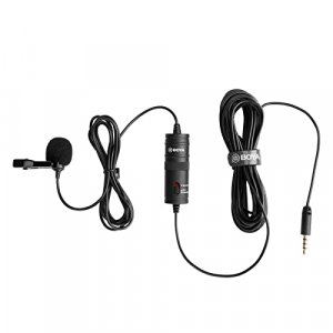 BOYA BY-M1 3.5mm Electret Condenser Microphone with 1/4
