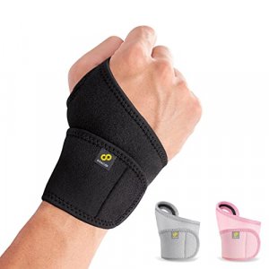 2 Pack Adjustable Sport Wrist Brace, Wrist Support, Wrist Wrap, Wrist Strap,  Hand Support, Carpal Tunnel Brace For Fitness, Arthritis & Tendinitis Pai
