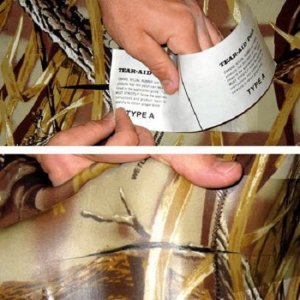 Tear-Aid Fabric Repair Kit, Gold Box Type A, Single