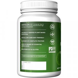 MRM Nutrition Veggie Elite Performance Protein | Cinnamon Bun Flavored | Plant-based protein | Easy to digest | with BCAAs | Vegan + Gluten-Free | Cl