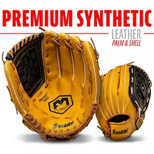 Franklin Sports Baseball and Softball Glove - Field Master - Baseball and Softball Mitt , 12.5