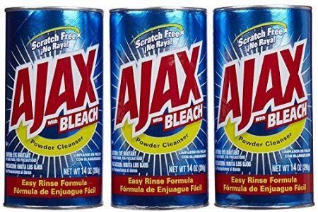  Ajax Powder Cleanser with Bleach, 14 oz (396 g) : Health &  Household