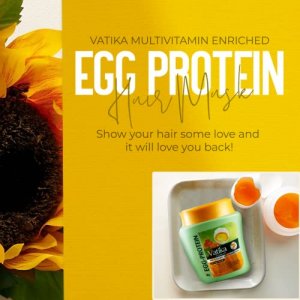 Dabur Vatika Naturals Hair Mask (Egg protein)