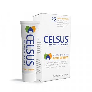 CELSUS Bio-Intelligence Scar Treatment and Anti Aging Cream for Scars, Acne Scars, Stretch Marks, Wrinkles