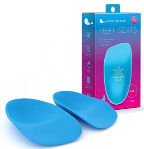 Heel That Pain Plantar Fasciitis Insoles | Heel Seats Foot Orthotic Inserts, Heel Cups for Heel Pain and Heel Spurs | Patented, Clinically Proven, 10