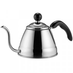 Fino Pour Over Coffee Kettle, 4 1/4 Cup, Silver