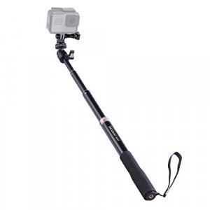 Smatree Extendable Aluminum Selfie Stick/Monopod GoPro Max/Hero/GOPRO Hero(2018)/AKASO GeekPro SJCAM SJ4000 SJ5000 Xiaomi Yi Camera Action 2 Camera