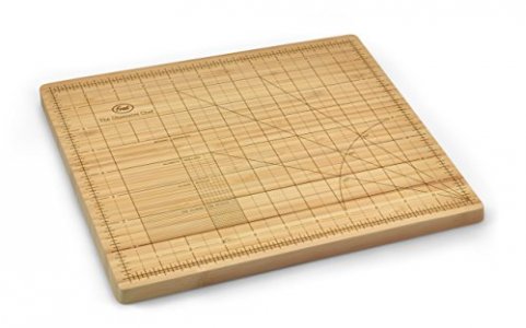 Genuine Fred The Obsessive Chef Bamboo Cutting Board, 9-inch by 12-inch