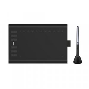 HUION Inspiroy H1060P Graphics Drawing Tablet with 8192 Pressure Sensitivity Battery-Free Stylus and 12 Customized Hot Keys, 10 x 6.25 inches Digital