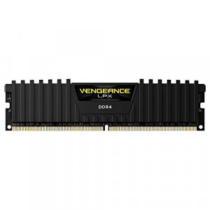 Corsair LPX 16GB DDR4 DRAM 2666MHz C16 Memory Kit CMK16GX4M1A2666C16 Black