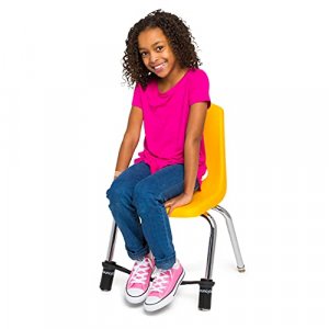 Original Bouncyband for Elementary School Classroom Chairs, Black ADHD Tools Can Help Students Stay on Task Longer - Alleviate Anxiety/Stress, Hypera
