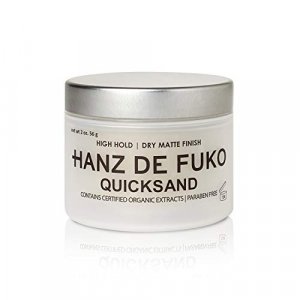 Hanz de Fuko Quicksand: Premium Mens Hair Styling Wax and Dry Shampoo Combo with Ultra-Matte Finish (2oz)