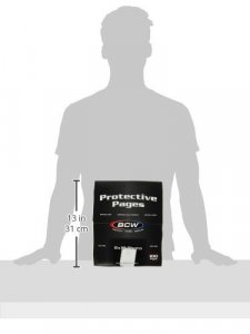 BCW Supplies 1-PROPHOTO-100 Pro 8 X10 Photo Page (100 Count Box)