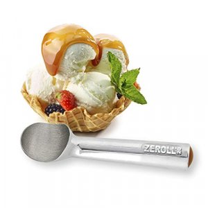 Tsubame-Sanjo Warming Ice Cream Scoop - Silver Aluminum - Made in Japan