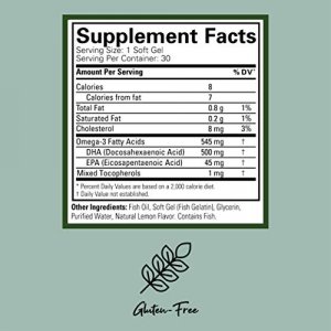 Child Life Prenatal DHA Soft Gels, Lemon Flavor, 30 Count