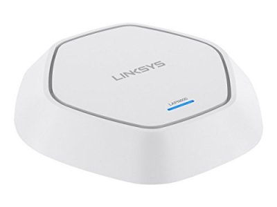 Linksys LAPN300: Wireless Business Access Point, Wi-Fi, Single Band 2.4 GHz N300, PoE, Range Extension via WDS and Workgroup Bridge (White)