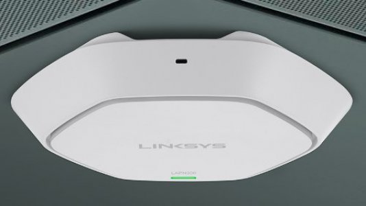Linksys LAPN300: Wireless Business Access Point, Wi-Fi, Single Band 2.4 GHz N300, PoE, Range Extension via WDS and Workgroup Bridge (White)
