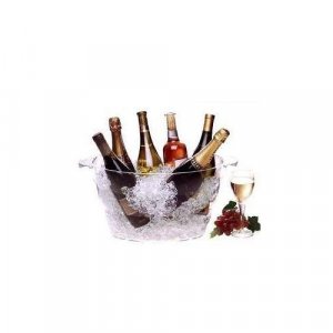 Prodyne Acrylic Wine Party Tub, Clear