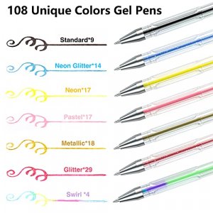Uni Pin Drawing Pens/6 Assorted Tip Sizes, Uni Pin Technical Fineliner Pens, Pack of 6 Assorted Tip Sizes, Black Ink