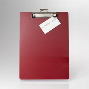 Officemate Recycled Clipboard, Red, 1 Clipboard (83043)